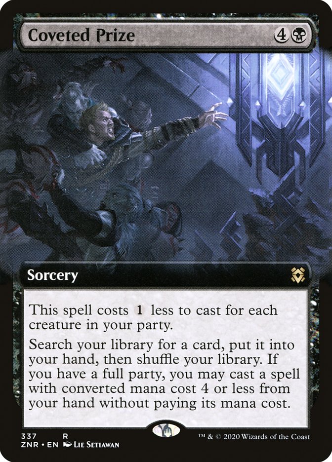 Coveted Prize (Extended Art) [Zendikar Rising] | Rock City Comics