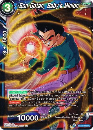Son Goten, Baby's Minion (BT11-036) [Vermilion Bloodline 2nd Edition] | Rock City Comics