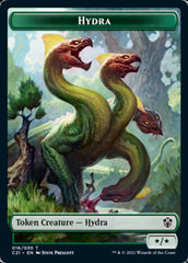 Hydra // Boar Double-Sided Token [Commander 2021 Tokens] | Rock City Comics
