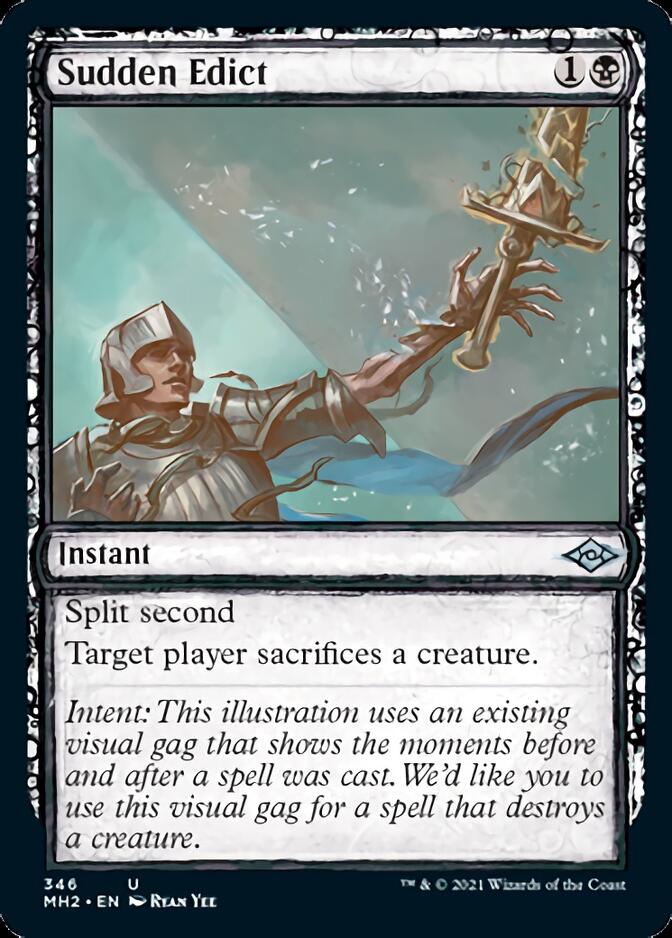 Sudden Edict (Sketch) [Modern Horizons 2] | Rock City Comics