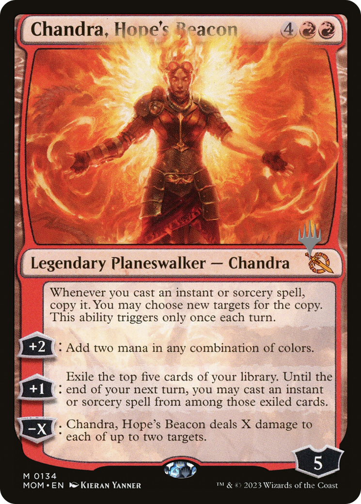 Chandra, Hope's Beacon (Promo Pack) [March of the Machine Promos] | Rock City Comics