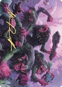 Hagi Mob Art Card (Gold-Stamped Signature) [Kaldheim Art Series] | Rock City Comics