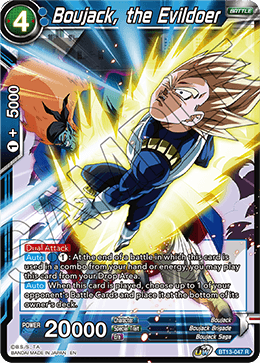 Boujack, the Evildoer (Rare) (BT13-047) [Supreme Rivalry] | Rock City Comics
