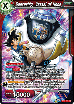 Spaceship, Vessel of Hope (BT17-003) [Ultimate Squad] | Rock City Comics