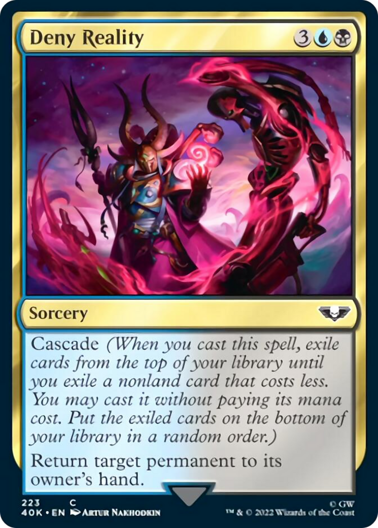 Deny Reality (Surge Foil) [Warhammer 40,000] | Rock City Comics