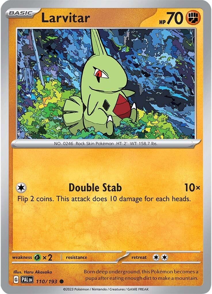 Larvitar (110/193) [Scarlet & Violet: Paldea Evolved] | Rock City Comics