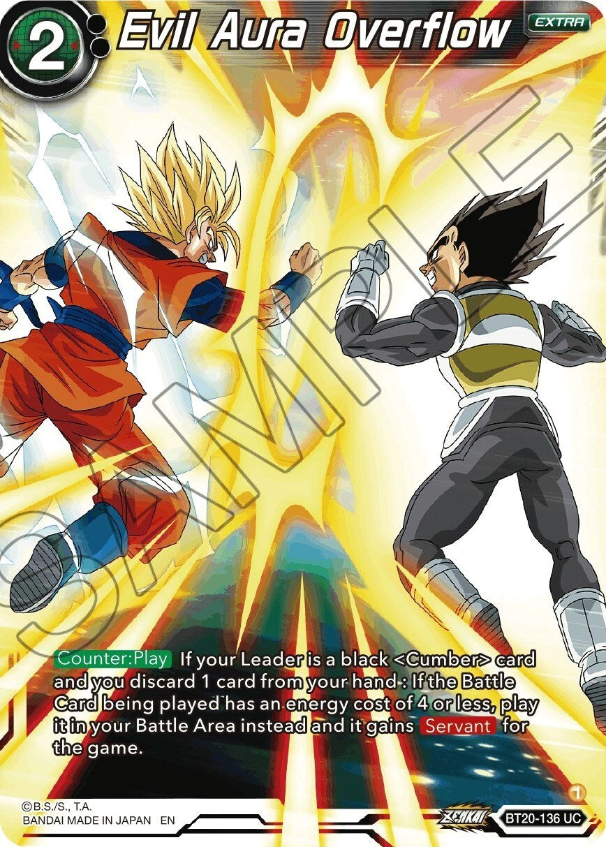 Evil Aura Overflow (BT20-136) [Power Absorbed] | Rock City Comics