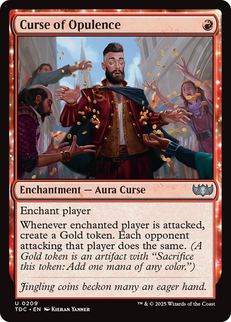 Curse of Opulence [Tarkir: Dragonstorm Commander] | Rock City Comics