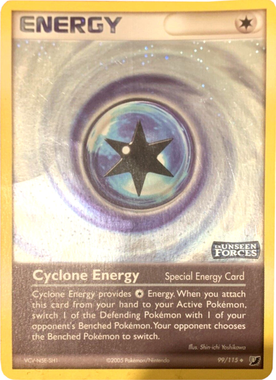 Cyclone Energy (99/115) (Stamped) [EX: Unseen Forces] | Rock City Comics