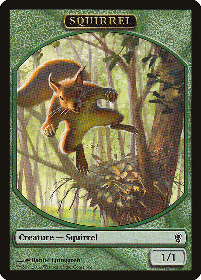 Squirrel Token [Conspiracy Tokens] | Rock City Comics
