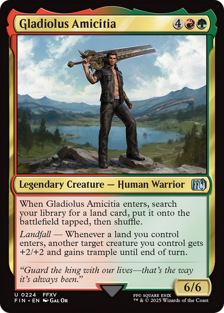 Gladiolus Amicitia [FINAL FANTASY] | Rock City Comics