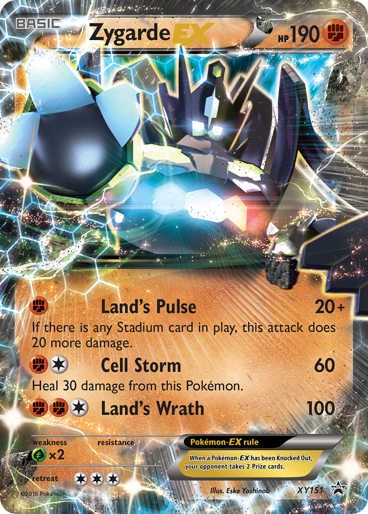 Zygarde EX (XY151) [XY: Black Star Promos] | Rock City Comics