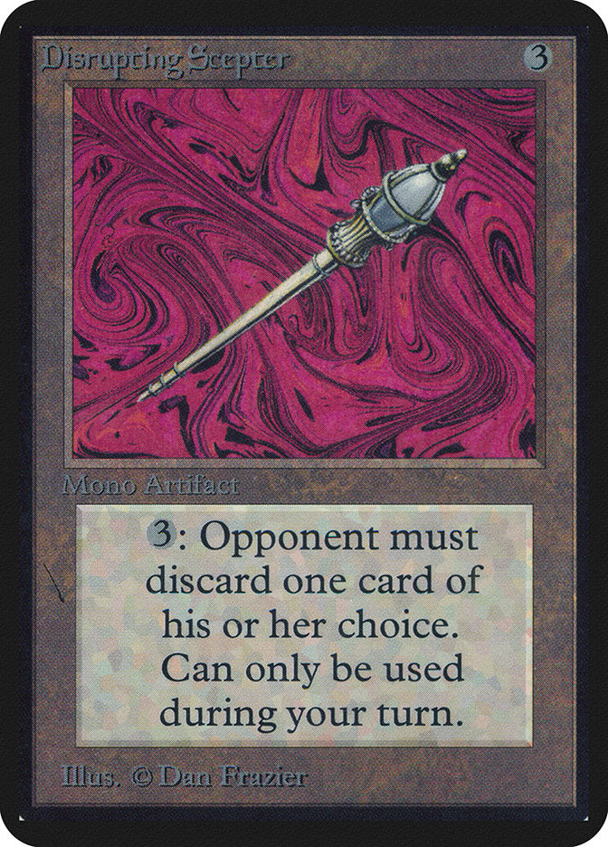 Disrupting Scepter [Alpha Edition] | Rock City Comics