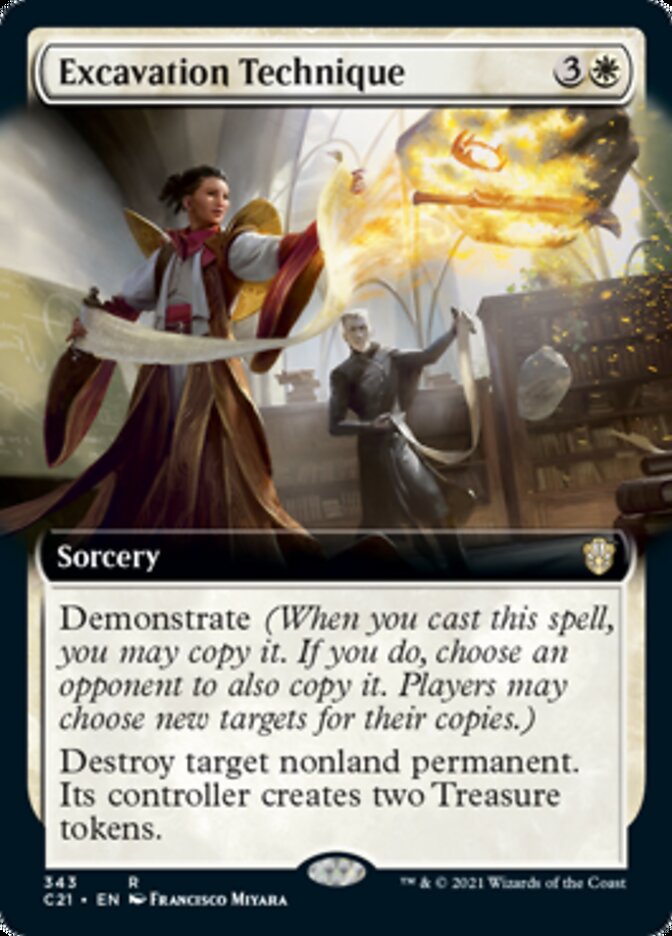 Excavation Technique (Extended Art) [Commander 2021] | Rock City Comics