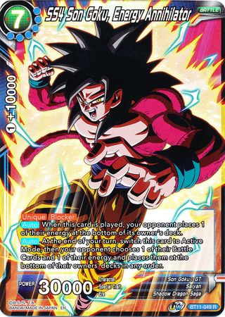 SS4 Son Goku, Energy Annihilator (BT11-049) [Vermilion Bloodline 2nd Edition] | Rock City Comics