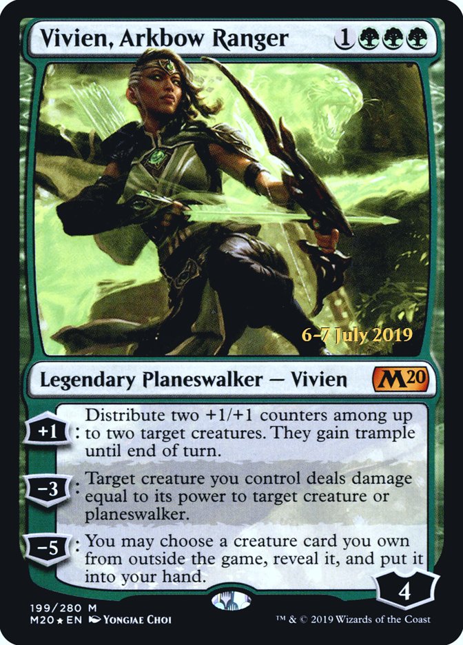 Vivien, Arkbow Ranger [Core Set 2020 Prerelease Promos] | Rock City Comics