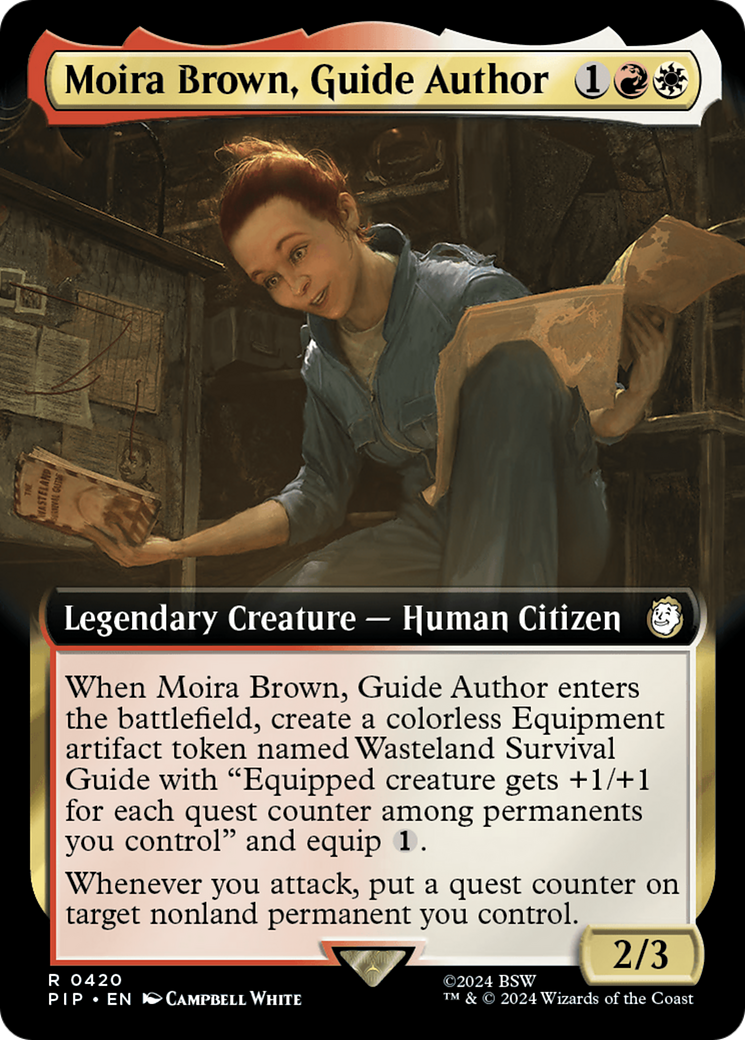 Moira Brown, Guide Author (Extended Art) [Fallout] | Rock City Comics