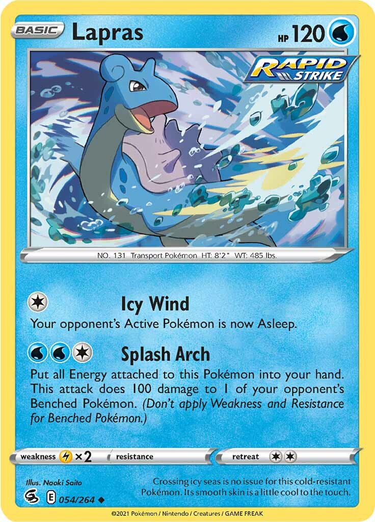 Lapras (054/264) [Sword & Shield: Fusion Strike] | Rock City Comics