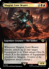 Shagrat, Loot Bearer (Extended Art) (Surge Foil) [The Lord of the Rings: Tales of Middle-Earth] | Rock City Comics