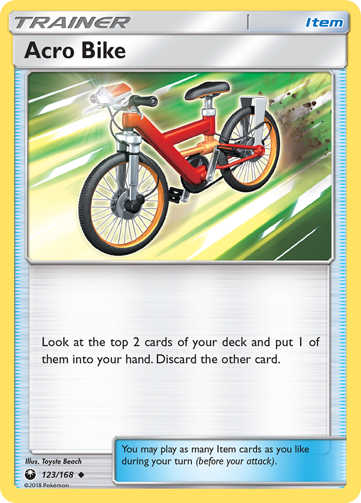 Acro Bike (123/168) [Sun & Moon: Celestial Storm] | Rock City Comics
