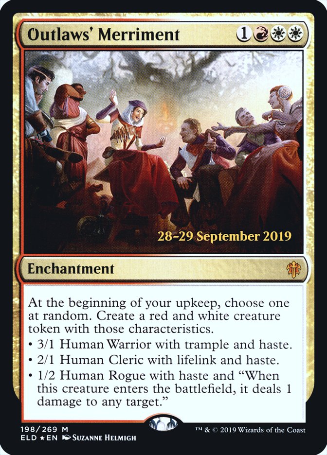 Outlaws' Merriment [Throne of Eldraine Prerelease Promos] | Rock City Comics