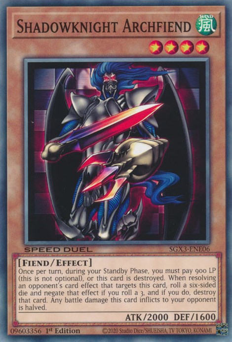 Shadowknight Archfiend [SGX3-ENE06] Common | Rock City Comics