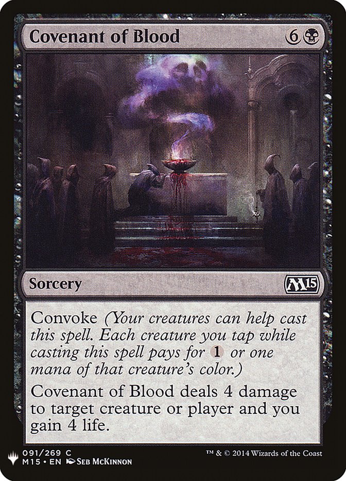 Covenant of Blood [Mystery Booster] | Rock City Comics