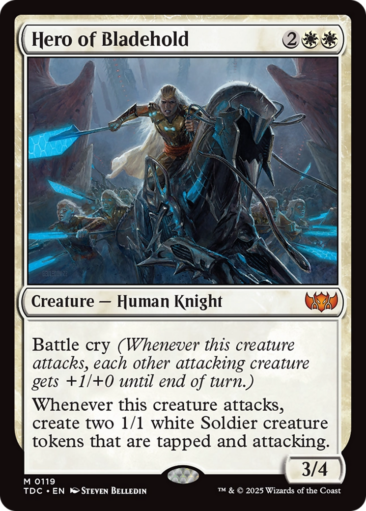 Hero of Bladehold [Tarkir: Dragonstorm Commander] | Rock City Comics