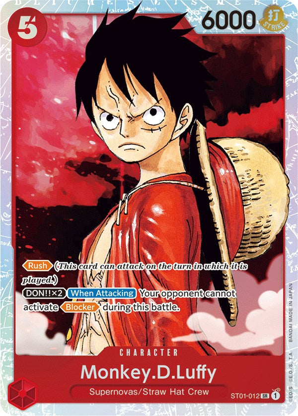 Monkey.D.Luffy (012) [Starter Deck: Straw Hat Crew] | Rock City Comics