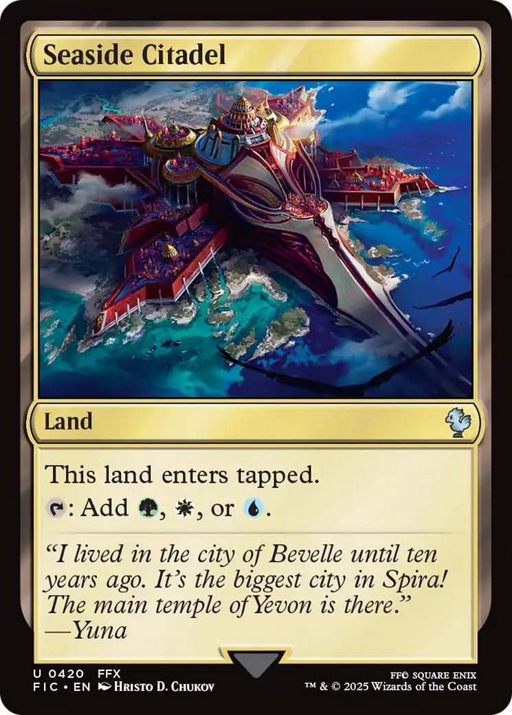 Seaside Citadel [FINAL FANTASY Commander] | Rock City Comics