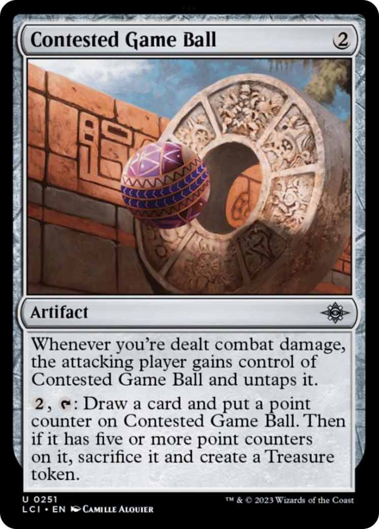 Contested Game Ball [The Lost Caverns of Ixalan] | Rock City Comics