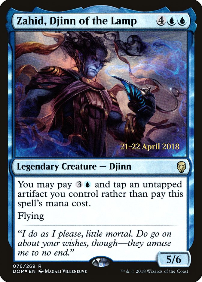 Zahid, Djinn of the Lamp [Dominaria Prerelease Promos] | Rock City Comics
