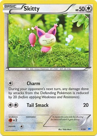 Skitty (1/30) [XY: Trainer Kit 2 - Latios] | Rock City Comics