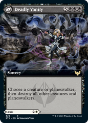 Selfless Glyphweaver // Deadly Vanity (Extended Art) [Strixhaven: School of Mages] | Rock City Comics