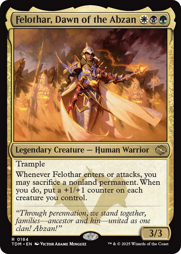 Felothar, Dawn of the Abzan [Tarkir: Dragonstorm] | Rock City Comics