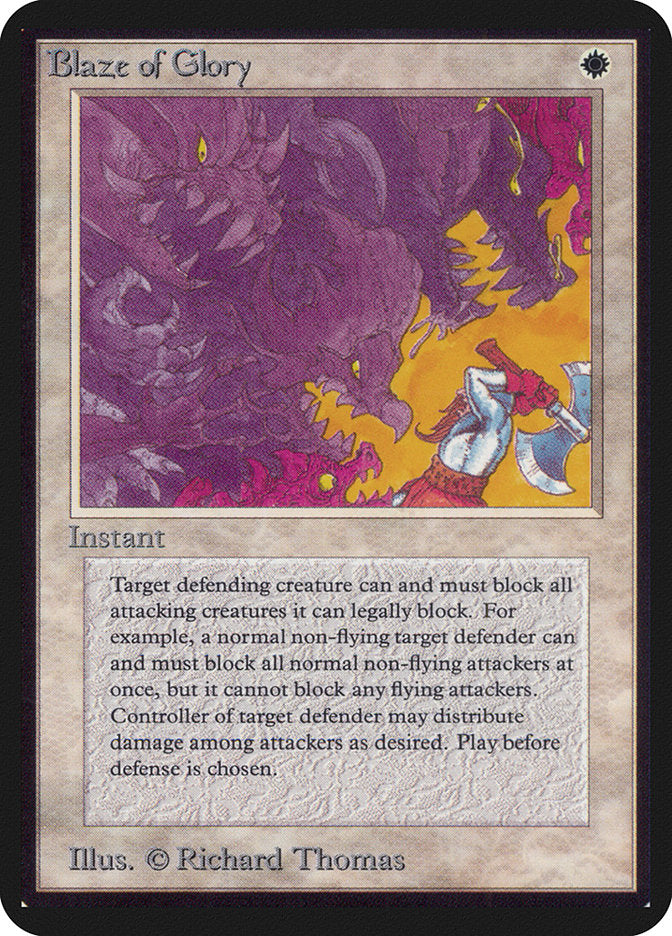 Blaze of Glory [Alpha Edition] | Rock City Comics