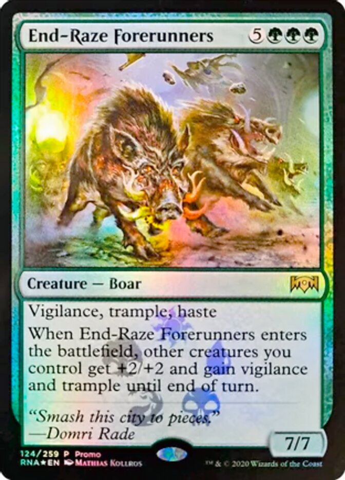 End-Raze Forerunners [Ravnica Allegiance Promos] | Rock City Comics