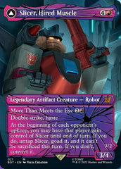 Slicer, Hired Muscle // Slicer, High-Speed Antagonist (Shattered Glass) [Transformers] | Rock City Comics