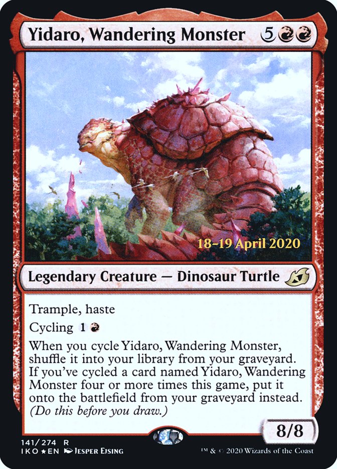 Yidaro, Wandering Monster [Ikoria: Lair of Behemoths Prerelease Promos] | Rock City Comics