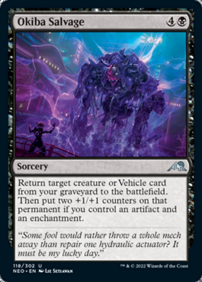 Okiba Salvage [Kamigawa: Neon Dynasty] | Rock City Comics