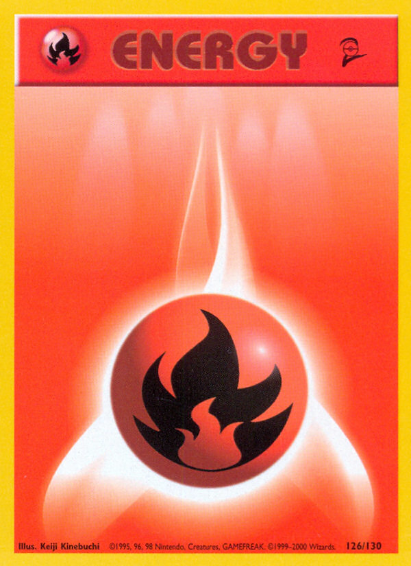 Fire Energy (126/130) [Base Set 2] | Rock City Comics