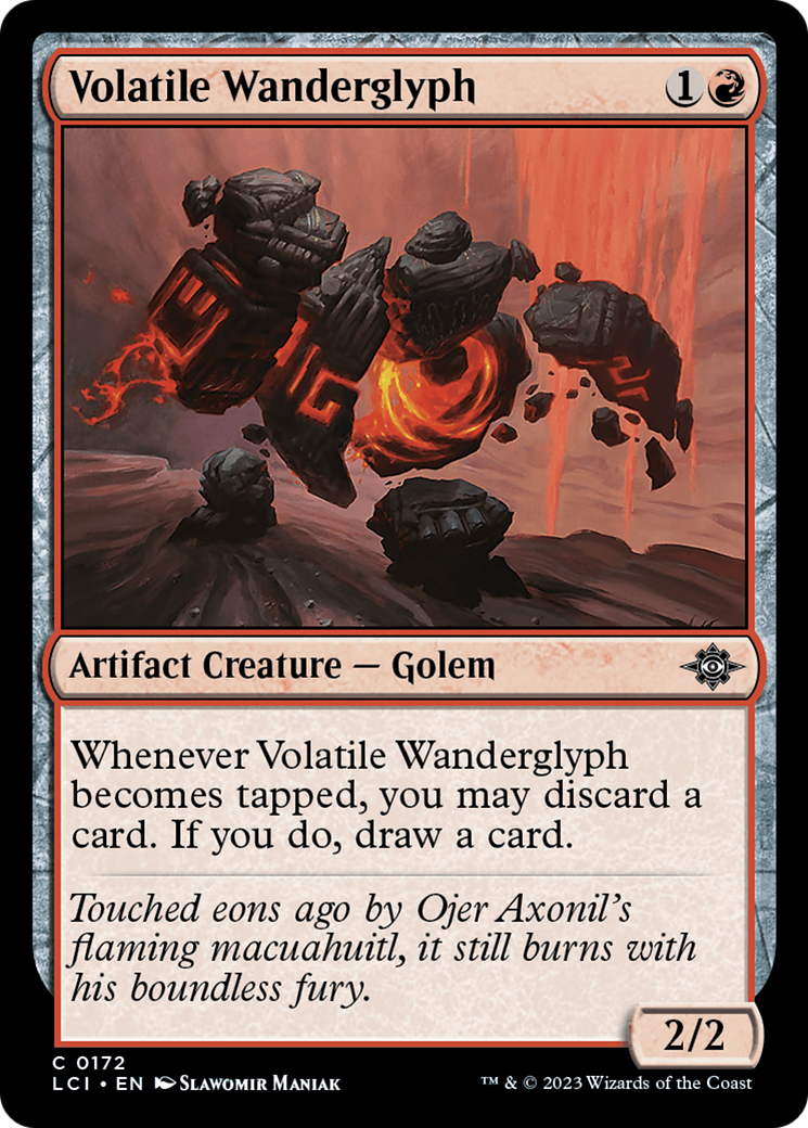 Volatile Wanderglyph [The Lost Caverns of Ixalan] | Rock City Comics