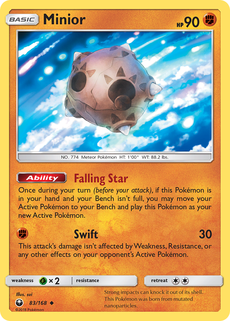 Minior (83/168) [Sun & Moon: Celestial Storm] | Rock City Comics