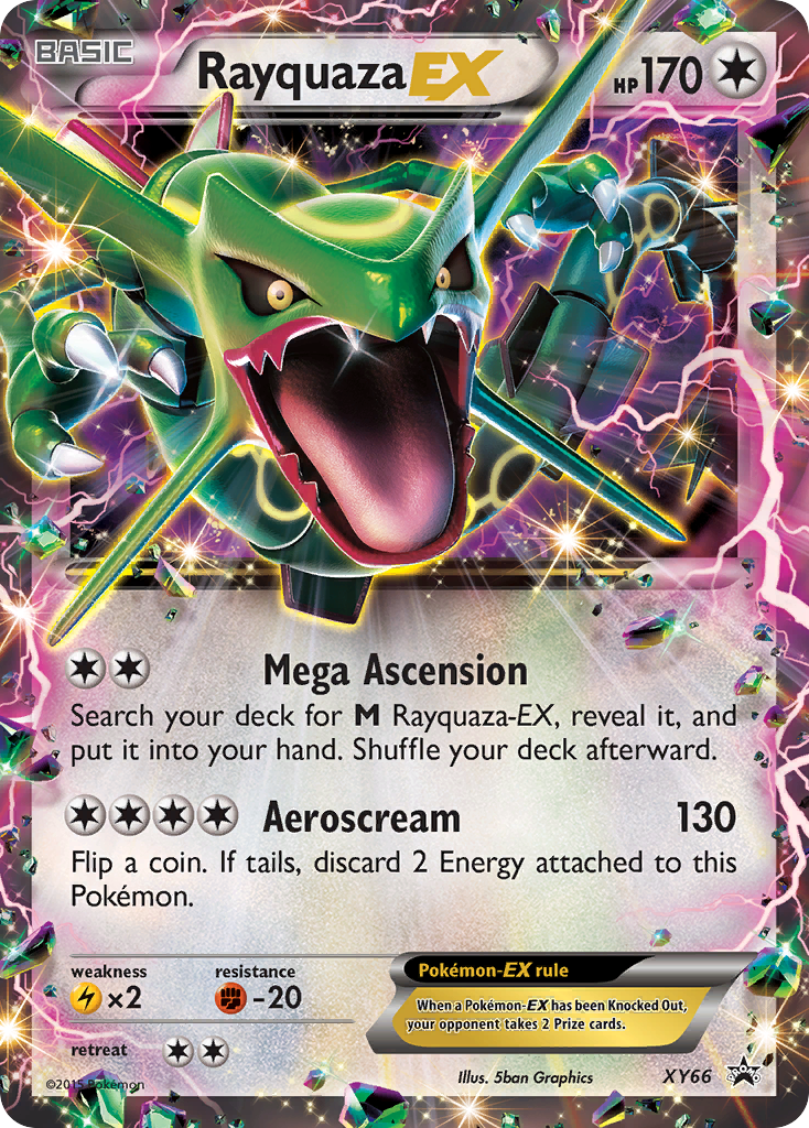 Rayquaza EX (XY66) [XY: Black Star Promos] | Rock City Comics