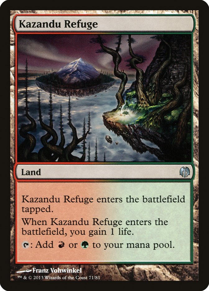 Kazandu Refuge [Duel Decks: Heroes vs. Monsters] | Rock City Comics