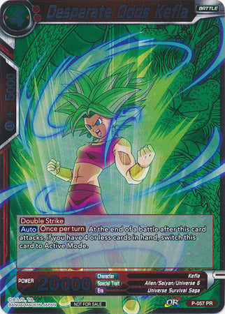 Desperate Odds Kefla (Event Pack 2 - 2018) (P-057_PR) [Promotion Cards] | Rock City Comics