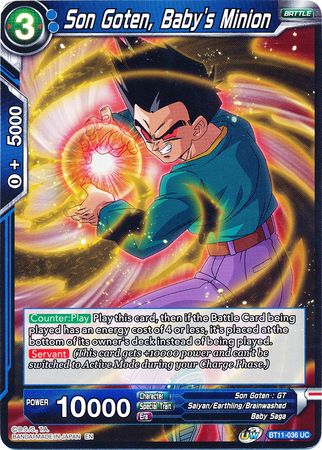 Son Goten, Baby's Minion (BT11-036) [Vermilion Bloodline] | Rock City Comics