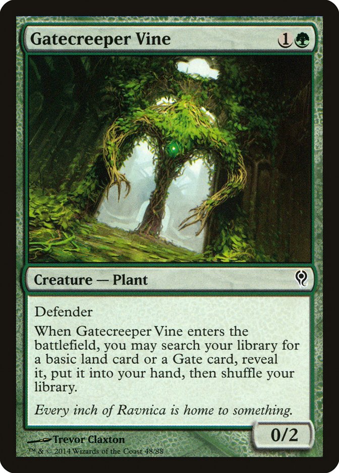 Gatecreeper Vine [Duel Decks: Jace vs. Vraska] | Rock City Comics