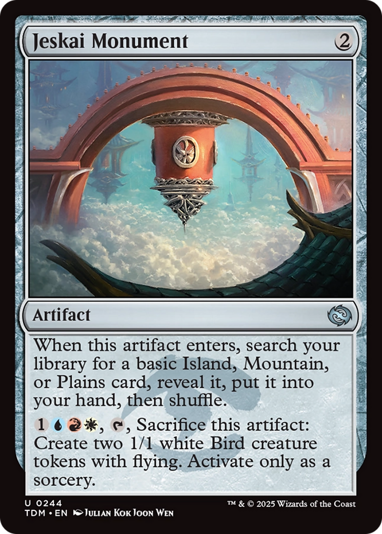 Jeskai Monument [Tarkir: Dragonstorm] | Rock City Comics