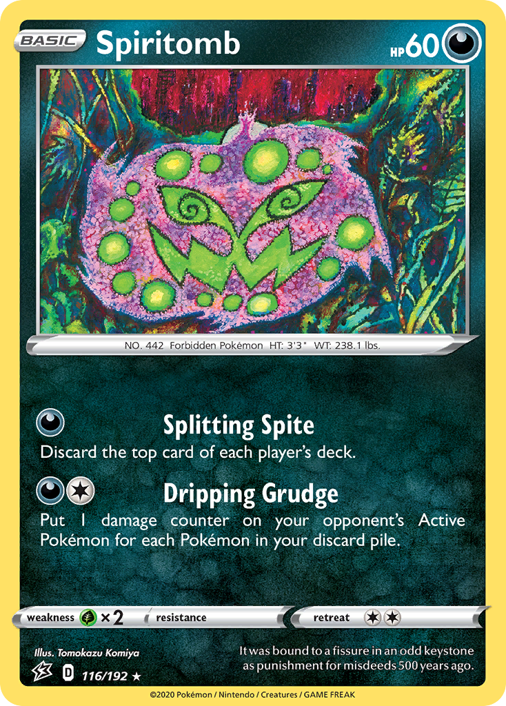 Spiritomb (116/192) [Sword & Shield: Rebel Clash] | Rock City Comics